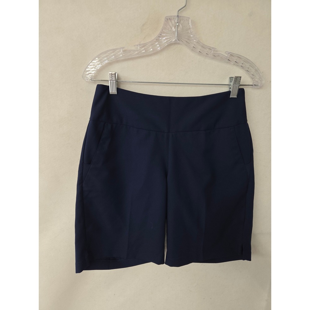 Adidas Navy Blue Golf Shorts Womens Small HS2485 Performance Activewear Pull On